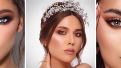 صورة توضيحية - بطريقة مبتكرة ومختلفة خبير التجميل خالد نايفة يزين عرائسه