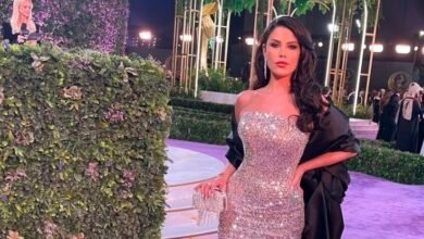 صورة توضيحية - الممثلة فرح عمرو تتألق بحضورها في حفل Joy Awards 2026 بالرياض