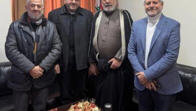 صورة توضيحية - وفد من حزب الله زار المفتي سوسان في صيدا مهنئا بذكرى الإسراء والمعراج