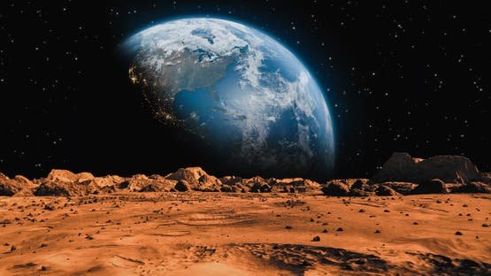 صورة توضيحية - نيزك مريخي يسد فجوة عمرها مليارا عام